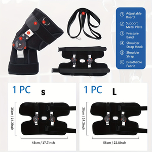 Genouillères réglables professionnelles stabilisateur un équipement de protection de sport en gros nouvelle attelle de genou transfrontalière - Product Image 5