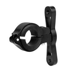 Adaptateur de porte-bouteille en alliage d'aluminium pour vélos de montagne, support de guidon, support de tasse réglable, base noire - Product Image 1