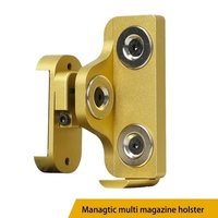 Pochette magnétique pour chargeur de tir IPSC tactique, insert magnétique pour placement rapide du chargeur
