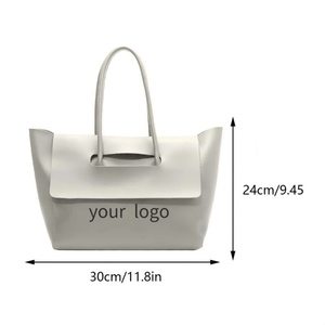 Bolsos de Lujo Personalizados con Logotipo para Mujer, Bolsos de Diseño con Solapa, Impermeables, de Gran Capacidad, al por Mayor - Product Image 2