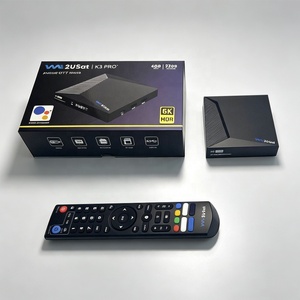 กล่องทีวีอัจฉริยะ We2usat K3 Pro+ ระบบ Android 12  Quad Core 4GB 32GB รองรับ 6K OTT Stream Media Player กล่องรับสัญญาณทีวี Wifi6 กล่องทีวีอัจฉริยะ BT 5 - Product Image 1