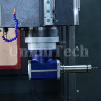 Centre d'usinage CNC industriel à portique GMC1616 4 axes, commande GSK, broche 15kW, ATC OKADA 24T pour usine
