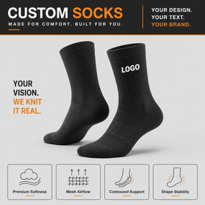 Wholesale Custom Cotton <b>Socks</b> for Men Formal Business Dress Work <b>Socks</b> with Logo Gift Box Set High Quality Manufacturer - Product Image 3