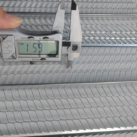 Maille de coffrage à nervures haute G60 en béton de plâtre, galvanisée, 20 mm, pour stuc – Vente en gros directe usine exceptionnelle