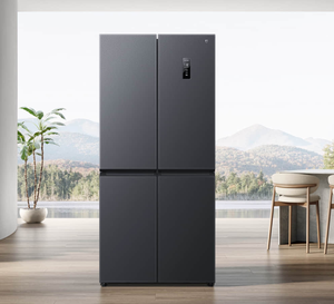 Réfrigérateur intelligent Mijia 520L Ink Rock Grey Cross Door, double inverter, No Frost, classe 1 en termes d'efficacité énergétique, antibactérien aux ions d'argent - Product Image 2