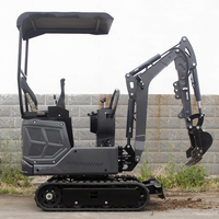 Chine Export Mini Pelles 1.5 Tonnes Petite Pelle Sur Chenilles Certificat CE/EPA Livraison Gratuite Moteur Machines de Terrassement