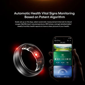 JC X2B personnalisé Ipx8 Fitness évaluation des risques pour la santé du sang anneau intelligent personnalisé mince Saint Valentin conception sommeil tracker Smartring - Product Image 3