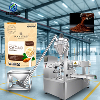 Machine de pesage numérique multi-têtes pour le remplissage automatique de sachets Doypack à fermeture éclair en aluminium pour café et poudre de chocolat