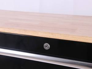 Chariot d'atelier robuste en acier <span class=keywords><strong>WINMAX</strong></span> Tools DM1601, 9 tiroirs, glissières à billes, roues verrouillables à clé, design moderne, 545 kg - Product Image 4