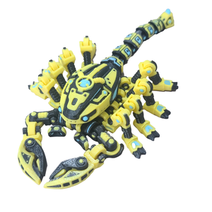 Nouvel Ornement Cyberpunk Artisanat 3D Imprimé avec Charnière et Finition Peinte pour Décoration Mécanique - Product Image 3