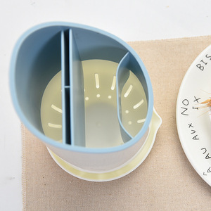 Chopstick Holder Drainer Tableware <b>Storage</b> Box Oval Divided <b>Kitchen</b> M Size Chopsticks Spoon <b>Storage</b> - Product Image 4