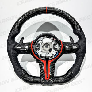 Volante Deportivo de Fibra de Carbono con Palanca de Cambios M para <span class=keywords><strong>BMW</strong></span> F10 F15 F16 F20 F25 F30 F31 F34 F36 M3 F80 M4 F82 X5 E70 E72 (Envío desde Almacén en EE. UU.) - Product Image 2