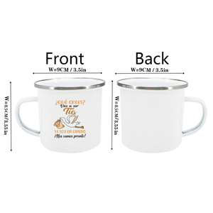Funny French Print <strong>Mugs</strong> Pregnancy Announcement Coffee Cups Drinks Water Cup Enamel <strong>Mug</strong> Gift for Dad Aunt <strong>Uncle</strong> Grandpa Grandama - Product Image 2