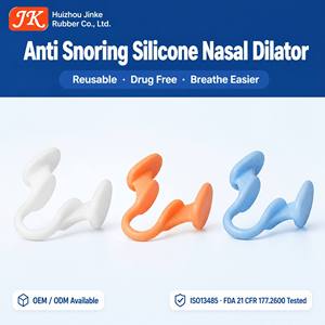 Dilatatore Nasale in Silicone Anti-Russamento Jinke, Clip Nasale Riutilizzabile, Respirazione Facilitata, Grado Medico, Ausilio per il Sonno Confortevole, Vendita all'Ingrosso - Product Image 2