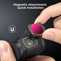 Kit de filtres magnétiques 2-en-1 K&F Concept Creator Combo ND&PL pour DJI Pocket 3/4 (ND8/PL+ND16/PL+ND32/PL+ND64/PI) – Lot de 4 filtres