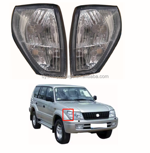 โคมไฟเลี้ยวสัญญาณไฟเข้ามุมข้างสำหรับ Toyota Land Cruiser Prado LC90 FJ90 KZJ95 VZJ95 RZJ90 1998 - <span class=keywords><strong>2002</strong></span> - Product Image 4