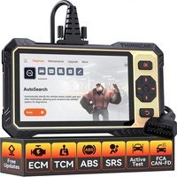 THINKCAR THINKSCAN 662 Escáner OBD2, Herramienta de Diagnóstico para Automóviles, Prueba Activa Bidireccional, Compatible con Motor, ABS, SRS, Transmisión 12