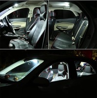 Ampoule LED sans erreur CANBUS C5W Festoon 31/36/39/41mm 4014 12SMD 12V 6000K Lampe de lecture de porte intérieure de voiture Lampes de coffre