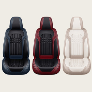 Nouveau <span class=keywords><strong>coussin</strong></span> de voiture en cuir Napa quatre saisons, housse de siège universelle imperméable et résistante à l'usure, vente en gros - Product Image 1