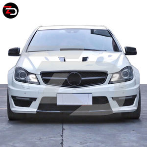2008-2014 pour 1:1 <span class=keywords><strong>C63</strong></span> Kit Carrosserie avec Pare-chocs Avant Ailes Jupes Latérales Pare-chocs Arrière Capot pour <span class=keywords><strong>Mercedes</strong></span> Classe C W204 <span class=keywords><strong>C63</strong></span> C200 C300 - Product Image 1