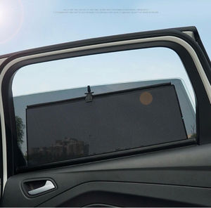 Nouvelle protection solaire d'été, <span class=keywords><strong>isolation</strong></span> thermique, pare-soleil automatique rétractable pour fenêtre latérale de voiture et modèle de voiture sans cadre - Product Image 4