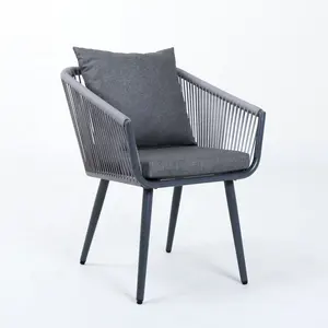 Современная мебель, Алюминиевый шнур, уличный садовый стул для ресторана