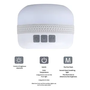 Led Xách Tay Cắm Trại Sạc Lều Ánh Sáng Ngoài Trời Ánh Sáng Bóng Đèn Siêu Dài Độ Bền Treo Đèn Cắm Trại Ánh Sáng Đèn Pin - Product Image 2