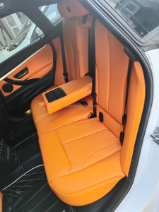 Housse de siège de <span class=keywords><strong>voiture</strong></span> en cuir Nappa durable de haute qualité, design sportif, style intérieur général, housse de siège complète <span class=keywords><strong>pour</strong></span> BMW - Product Image 3