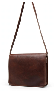 Sac messager en cuir personnalisé pour homme, fait main, vintage, marron, sacoche pour ordinateur portable, sac bandoulière, sac à main, cadeau pour lui - Product Image 4