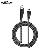Kabel Data pengisi daya Super cepat, kabel Data ponsel tipe C, kabel pengisian daya USB Tipe C untuk S8 S9