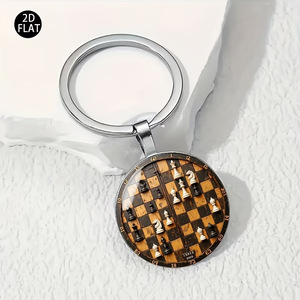 Chess-themed Accessory <b>Keychain</b> Fashionable Keyring Bag Pendant Accessory - Product Image 3