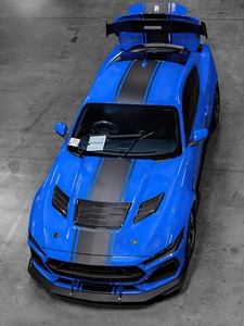 Capó de Fibra de Carbono de Alta Calidad para Ford Mustang 2024 al Estilo Shelby, Cubierta de <span class=keywords><strong>Motor</strong></span> con Orificio Abierto de Fibra de Carbono - Product Image 5