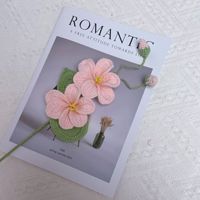 Buket Rajutan Bunga Pohon Minyak Buatan Tangan, Dekorasi Kamar Tidur, Hadiah Hari Valentine, Model Bunga Buatan