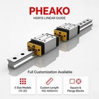 Juego de Rieles y Bloques de Guía Lineal DHH15-35U, Compatible con HGR15-35, Precisión CNC, ISO9001
