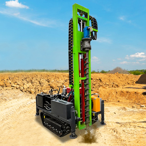 Hongrun Rock bê tông nhỏ Máy khoan DIESEL Crawler xuống các lỗ khoan Giàn Khoan - Product Image 1