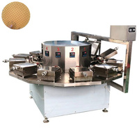 Nouvelle machine professionnelle à rouleaux d'œufs, machine à cornets de crème glacée et à gaufrettes