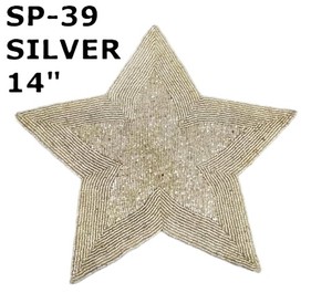 Handcrafted Multicolor Beaded <b>Star</b> Christmas Ornament Festive <b>Hanging</b> Tree Decoration Elegant Holiday Decor - Product Image 5