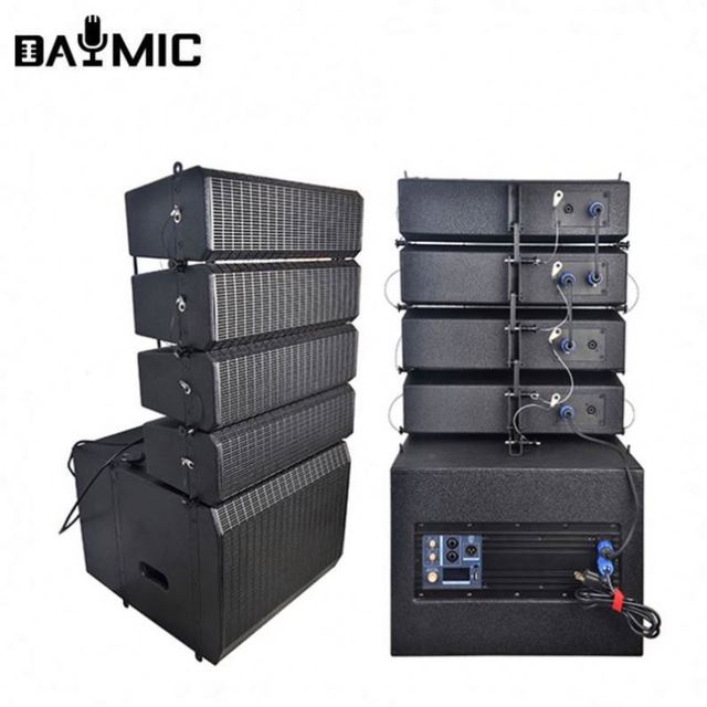 Professional Factory 12" Line Array Speaker 18 Inch Subwoofer Speaker Line Array System for Performance bar