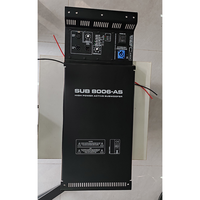 SUB 8006-AS Módulo Amplificador de Potencia para Subwoofer Activo Profesional Clase D 2500W con Gestión Inteligente de Pistas de Audio DSP SRM