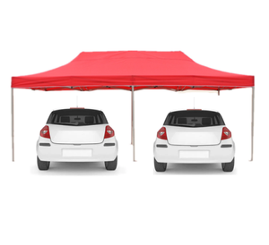 Chapiteau de cadeaux pour bébé 3x6m/10x20 pieds, tente de rangement de jardin robuste, tente pop-up, pour <span class=keywords><strong>port</strong></span> de voiture, auvent pare-soleil - Product Image 1