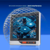 PC de panel todo en uno integrado industrial con USB frontal Soporte de pared antipolvo completamente sellado Alto brillo personalizable disponible