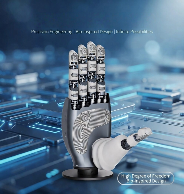 Humanoid Robot Hand China Dexterous Robotic Hand Multi Finger Robot Gripper Intelligent Robot Manipulator