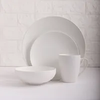 Bianco opaco 8 10 pollici effetto marmo caffetteria cibo frutta Pasta insalata Dessert caricatore piatti e piatti set di stoviglie