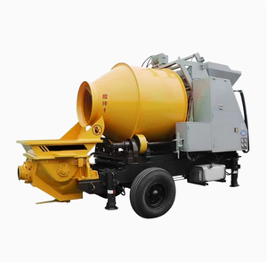 Camión Mezclador de Concreto Móvil Diésel con Bomba, Motor y Componentes Centrales del Rodamiento, Bomba de Concreto Tipo Remolque - Product Image 5