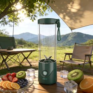 Licuadora Portátil de 550 ml, Vaso Mezclador Personal con Carga USB, Mini Licuadora para el Hogar, Viajes y Gimnasio - Product Image 1