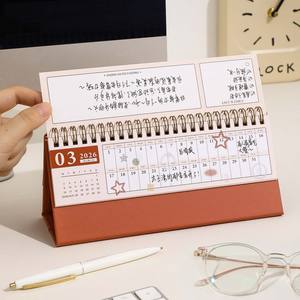 Calendario de Escritorio Promocional 2026, <span class=keywords><strong>Precio</strong></span> de Fábrica, Mini Calendario Impreso de Mesa con Libreta de Notas - Product Image 2