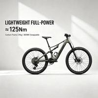 Nouveau vélo électrique Amflow PR Carbon 800Wh 2027, vélo électrique Amflow PR Carbon Pro 29 pouces, VTT avec cadre en carbone