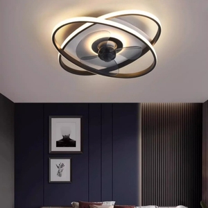Smart Living Room Bedroom <b>Ceiling</b> Fan with <b>Light</b> ABS 3 Blades AGI32 Layout <b>Remote</b> <b>Control</b> Lamp Chandelier - Product Image 2