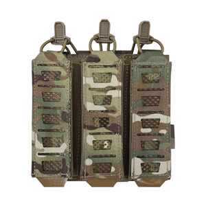 SINAIRSOFT Bolsa Táctica para Cargador de 9mm con Gancho y Bucle y Correas Elásticas de Retención para Accesorios de Chaleco y Pechera - Product Image 1