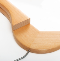 Meilleure vente 10 pièces cintre en bois pour adulte en différentes couleurs et styles
